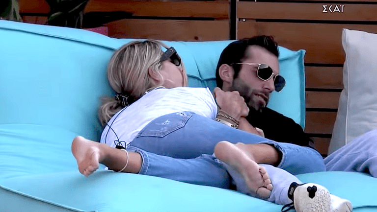 Το προκλητικότερο πλάνο του Big Brother: Η Δανέζη χωρίς ρούχα στο κρεβάτι με τον Κεχαγιά (Vid)