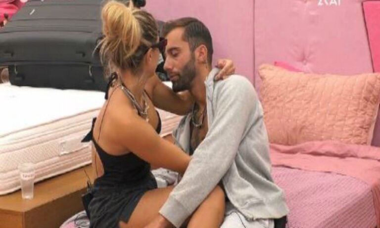Tα έδειξε όλα στον Θέμη: Το ακατάλληλο πλάνο της Σοφίας Δανέζη που δεν έκοψε ο «Big Brother» (Pic)