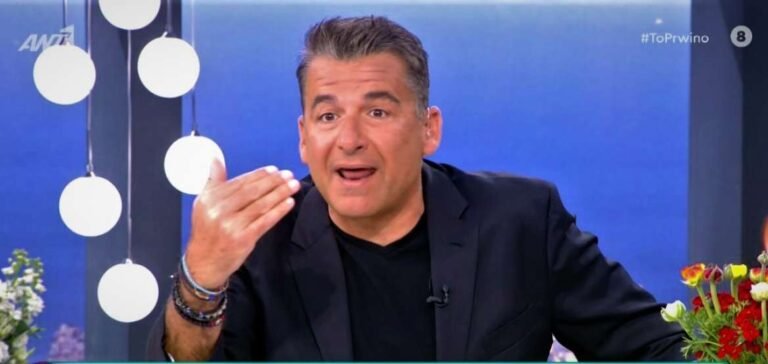 «Αντέχει το στομάχι σας να πούμε μερικές αλήθειες;»: Όσα είπε ο Γιώργος Λιάγκας στον αέρα της εκπομπής (video)