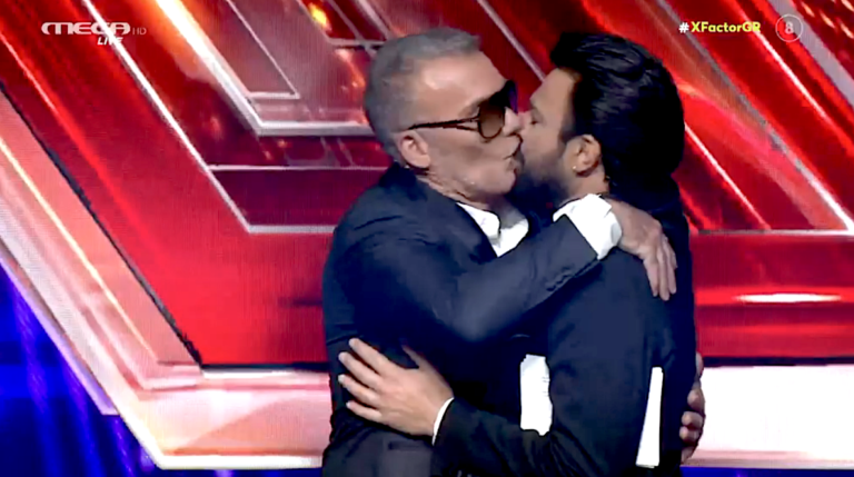 Χαμός στο X Factor! To φιλί στο στόμα Ρόκκου – Γεωργίου που έγινε viral σε δευτερόλεπτα (Vid)