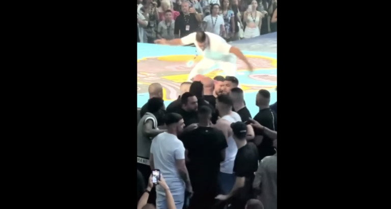 Του τίναξε το κεφάλι: Η φάπα στον SNIK από άλλη κάμερα δείχνει πόσο επικίνδυνη ήταν (Vid)