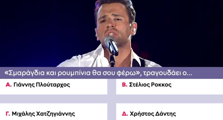 Κάτω από 2 λάθη εύγε: Θα κάνεις το 10/10 στο κουίζ μουσικής που ο νικητής κερδίζει το απίθανο Smartphone TCL 405;