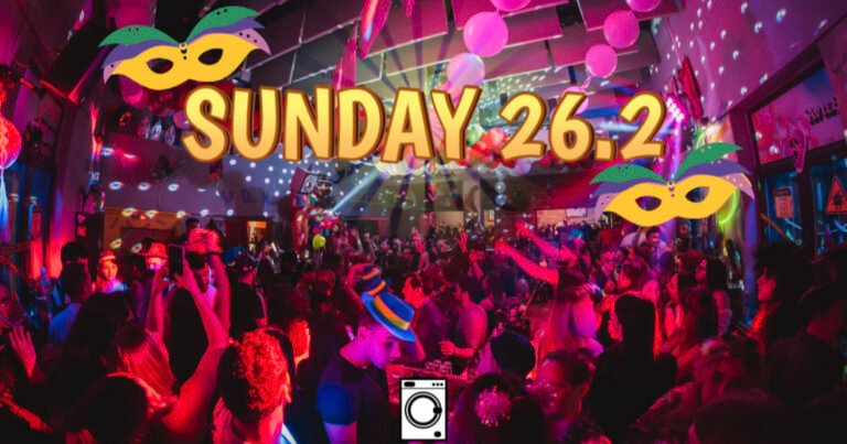 Macarena, Aserejè και όλα μασκέ θα είναι την Κυριακή στο Πλυντήριο Bar!