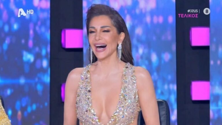 Κοκκίνισε σαν να είδε τον Μπισμπίκη: Η live πρόταση γάμου στην Δέσποινα Βανδή που έγινε viral (Vid)