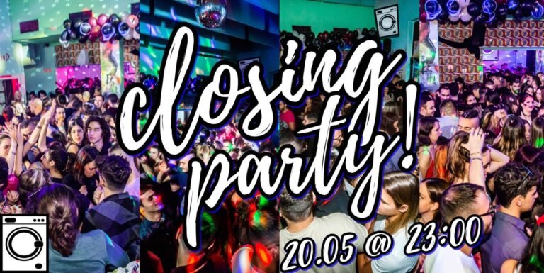 2ήμερο closing party στο Πλυντήριο Bar!