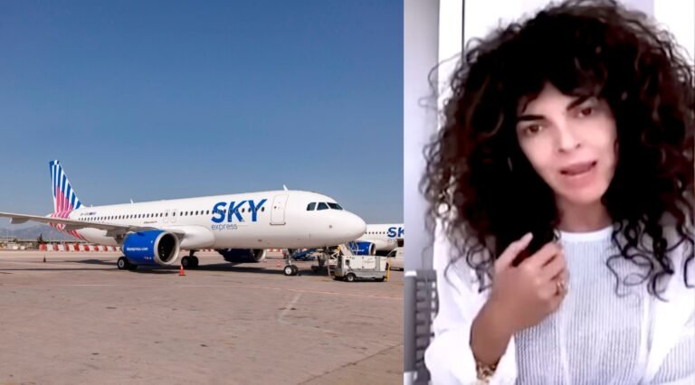 «Δε με ξέρετε; Και γιατί χ@στήκετε μόλις πήγα να κάνω story;»: Έντονο επεισόδιο μεταξύ Μαρίας Σολωμού και Sky Express στο αεροδρόμιο (Vid)