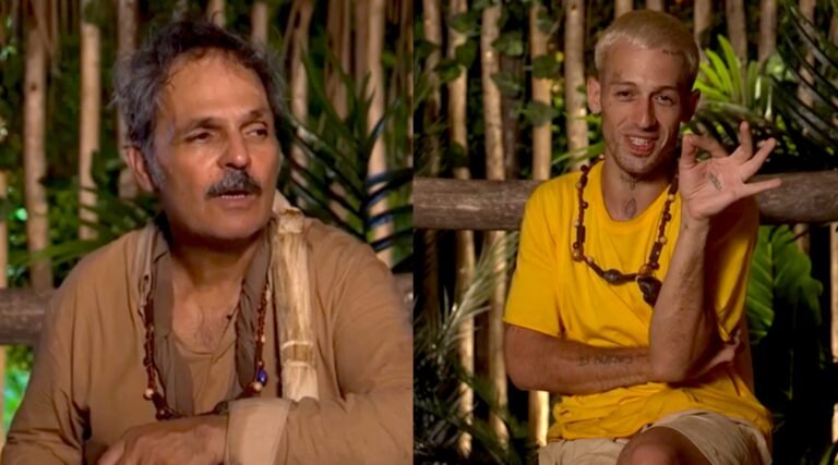 Μετά τον καβγά, φιλί στο στόμα: Τάσος Ξιαρχό και Σταμάτης Γαρδέλης σε σκηνή απείρου κάλλους στο «I’m a Celebrity» – Χαμός στο Χ (Pics & Tweets)