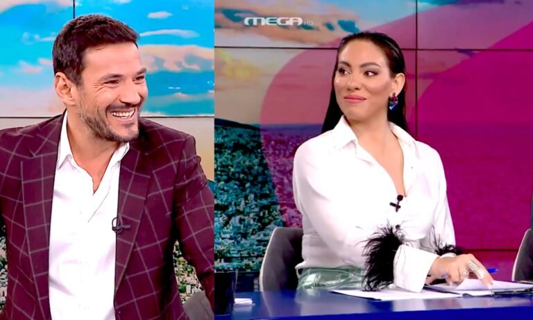 Ενοχλημένη η Ευρυδίκη Βαλαβάνη: Αμηχανία on air για τη «μπηχτή» του Κώστα Τσουρού περί εγκυμοσύνης (Vid)