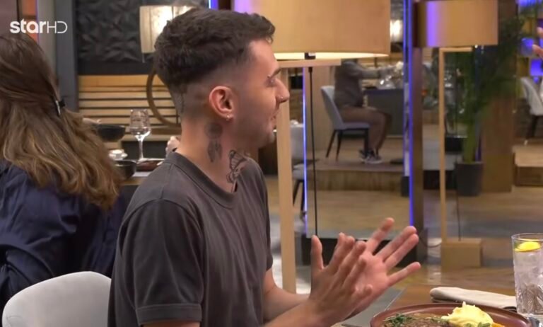 Πατουσάκιας πήγε στο First Dates και έδειξε ποια κίνηση του αρέσει στην πράξη- Σοκαρισμένη η παρτενέρ του (video)