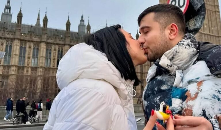 Super Kikii: Έπεσε στα γόνατα και έκανε πρόταση γάμου στον σύντροφο της στην Αγγλία (video)