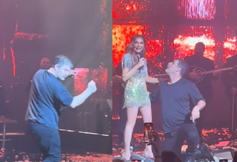 «Η λίμνη των κύκνων σε ζεϊμπέκικο»: Ο χορός του Μπισμπίκη στην πίστα που τραγούδαγε η Βανδή προκάλεσε χαμο στο διαδίκτυο (video)