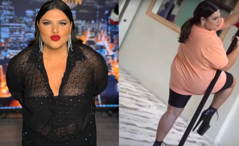 Η Δανάη Μπάρκα σε ψηλοτάκουνα αναστατώνει τον πληθυσμό κάνοντας pole dance (video)