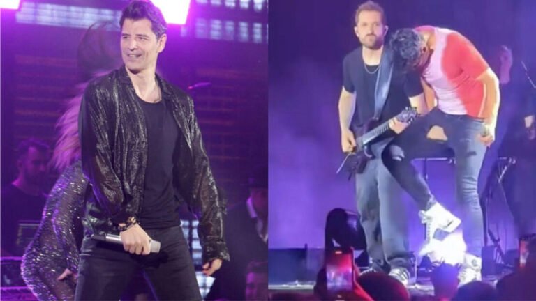 Είδαμε αυτό που δεν έπρεπε: Σκίστηκε το παντελόνι του Σάκης Ρουβά πάνω στη σκηνή (video)