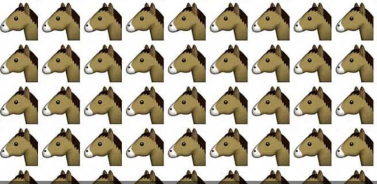 Μόνο όσοι έχουν υψηλό IQ θα το βρουν: Το ένα από τα άλογα δεν είναι ίδιο με τα άλλα, μπορείς να βρεις την διαφορά; (pic)