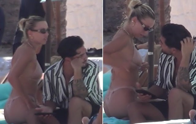 Σε προσωπικές στιγμές το ζευγάρι: Χρήστος Μάστορας και Γαρυφαλλιά δεν είδαν ότι τους κατέγραφε η κάμερα (video)