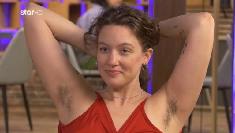 Ο αγρότης σοκαρίστηκε: Παίκτρια σήκωσε τα χέρια της και φάνηκαν οι τρίχες στη μασχάλη της | Video